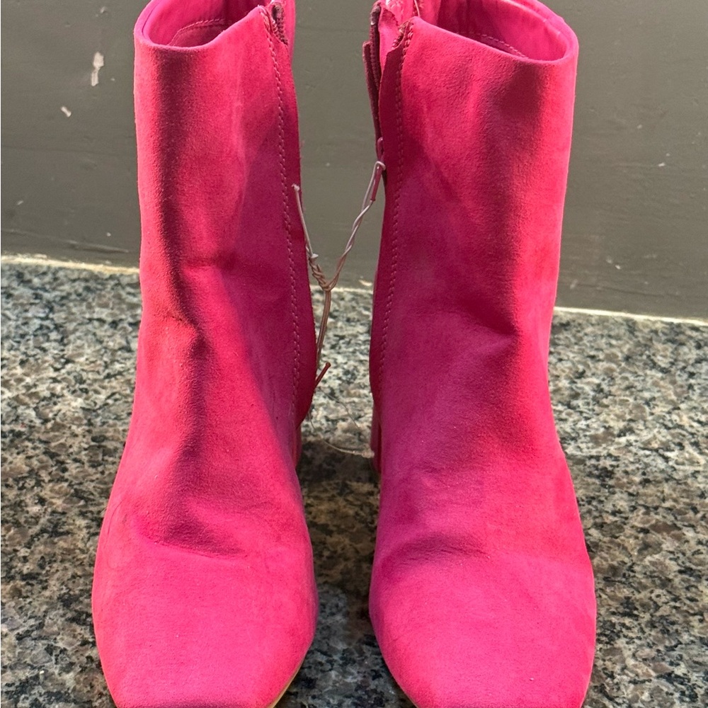 Jorya Faux Suede Ankle Boots  Size 10 - Picture 2 of 5